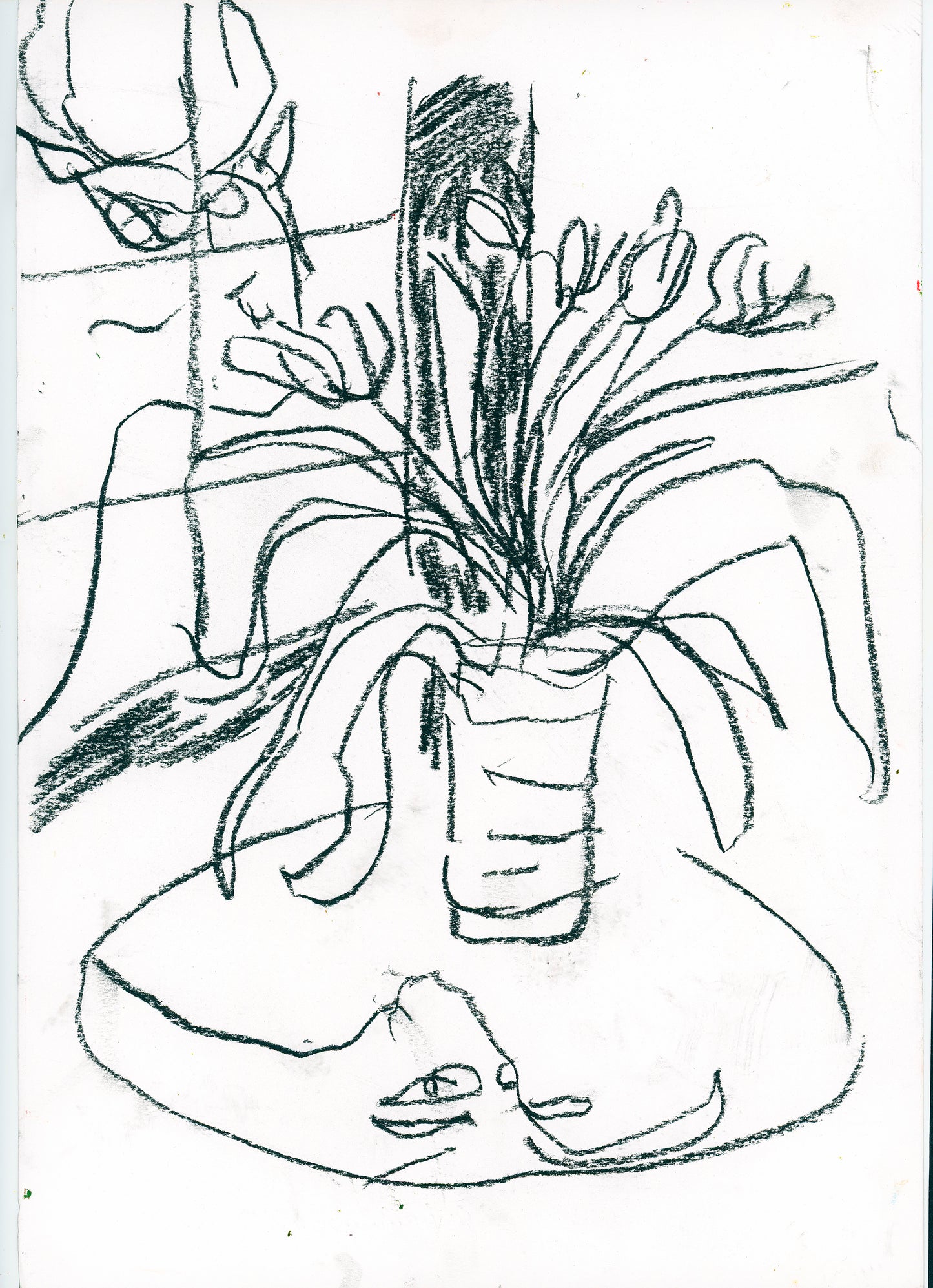 Devil at My Window (Study)